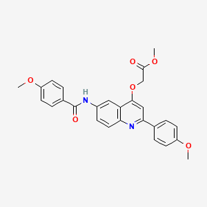 N~4~-isobutyl-N~1~-(4-{[(propylamino)carbonyl]amino}phenyl)piperidine-1,4-dicarboxamide