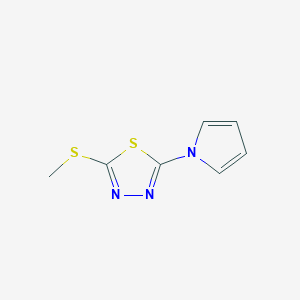 2-(methylthio)-5-(1H-pyrrol-1-yl)-1,3,4-thiadiazole