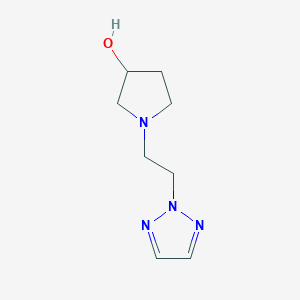 1-(2-(2H-1,2,3-triazol-2-yl)ethyl)pyrrolidin-3-ol