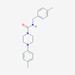 N-(4-methylbenzyl)-4-(4-methylphenyl)-1-piperazinecarboxamide