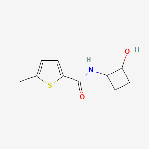 N-(2-hydroxycyclobutyl)-5-methylthiophene-2-carboxamide