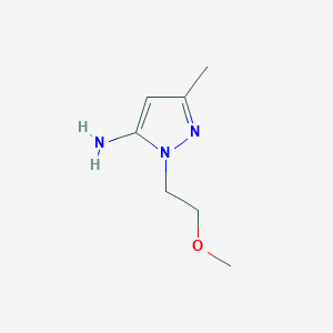 1-(2-methoxyethyl)-3-methyl-1H-pyrazol-5-amine