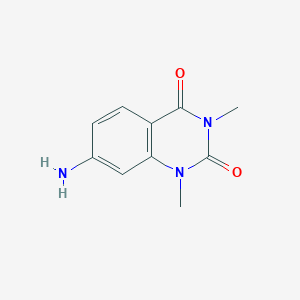 7-Amino-1,3-dimethyl-1,2,3,4-tetrahydroquinazoline-2,4-dione