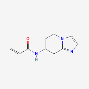 N-(5,6,7,8-Tetrahydroimidazo[1,2-a]pyridin-7-yl)prop-2-enamide