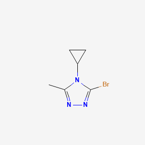 3-bromo-4-cyclopropyl-5-methyl-4H-1,2,4-triazole