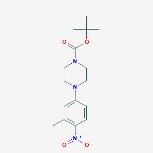 Tert-butyl 4-(3-methyl-4-nitrophenyl)piperazine-1-carboxylate