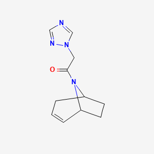1-((1R,5S)-8-azabicyclo[3.2.1]oct-2-en-8-yl)-2-(1H-1,2,4-triazol-1-yl)ethanone