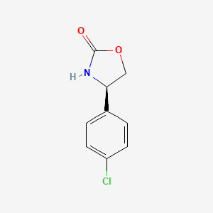 (r)-4-(4-Chlorophenyl)oxazolidin-2-one