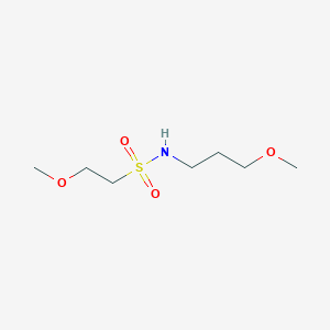 2-Methoxy-N-(3-methoxypropyl)ethanesulfonamide