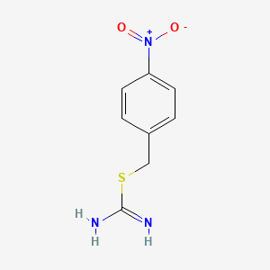 B2819246 4-nitrobenzyl carbamimidothioate CAS No. 4357-96-4; 64039-36-7; 946-50-9