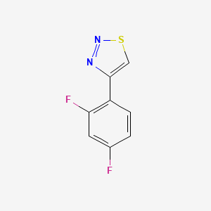 4-(2,4-Difluorophenyl)-1,2,3-thiadiazole