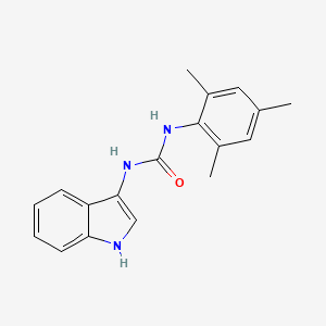 1-(1H-indol-3-yl)-3-mesitylurea
