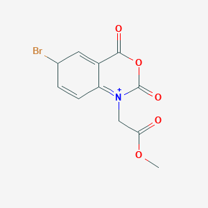 methyl 2-(6-bromo-2,4-dioxo-2,4-dihydro-1H-3,1-benzoxazin-1-yl)acetate