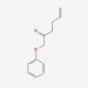 molecular formula C12H14O2 B2819421 1-苯氧基己-5-烯-2-酮 CAS No. 1341985-59-8