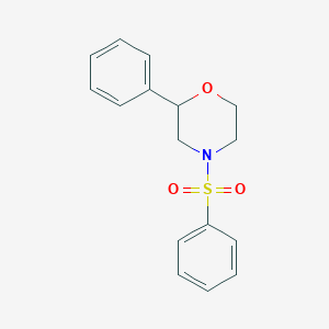 2-Phenyl-4-(phenylsulfonyl)morpholine