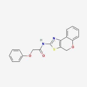molecular formula C18H14N2O3S B2819469 N-(4H-chromeno[4,3-d]thiazol-2-yl)-2-phenoxyacetamide CAS No. 681162-19-6