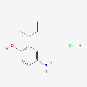 4-Amino-2-(butan-2-yl)phenol hydrochloride
