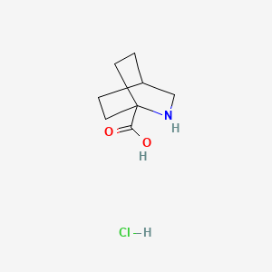 2-Azabicyclo[2.2.2]octane-1-carboxylic acid hydrochloride