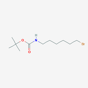 B028196 tert-Butyl (6-bromohexyl)carbamate CAS No. 142356-33-0