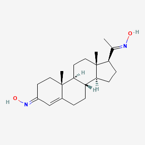 molecular formula C21H32N2O2 B2819608 Progesterondioxim CAS No. 135559-18-1