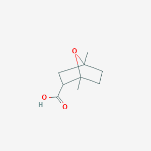 molecular formula C9H14O3 B2819625 1,4-二甲基-7-氧代环丁烷-2-羧酸 CAS No. 959601-14-0
