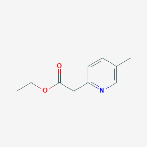 molecular formula C10H13NO2 B2819661 Ethyl 2-(5-methylpyridin-2-yl)acetate CAS No. 5552-82-9