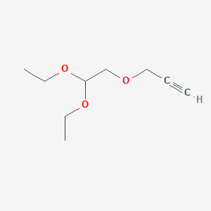 molecular formula C9H16O3 B2819742 3-(2,2-Diethoxyethoxy)prop-1-yne CAS No. 98166-29-1