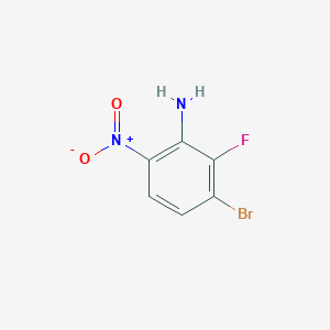 3-Bromo-2-fluoro-6-nitroaniline