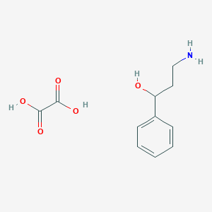 3-Amino-1-phenylpropan-1-ol oxalate