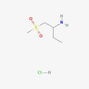 1-Methanesulfonylbutan-2-amine hydrochloride