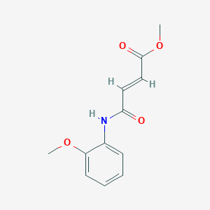 Methyl 4-(2-methoxyanilino)-4-oxo-2-butenoate