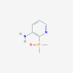 molecular formula C7H11N2OP B2819934 2-二甲基磷酰基吡啶-3-胺 CAS No. 2361949-70-2