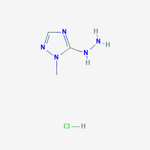 5-Hydrazinyl-1-methyl-1H-1,2,4-triazole hydrochloride