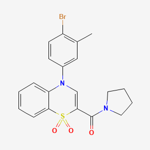 4-methyl-1-(1-propionyl-4,5-dihydro-1H-imidazol-2-yl)piperidine