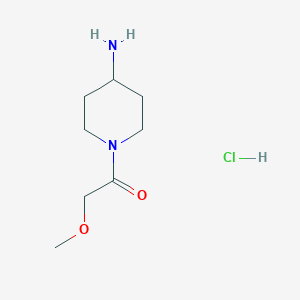 1-(4-Aminopiperidin-1-yl)-2-methoxyethanone hydrochloride