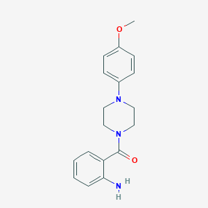 2-{[4-(4-Methoxyphenyl)-1-piperazinyl]carbonyl}phenylamine