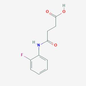 4-(2-Fluoroanilino)-4-oxobutanoic acid