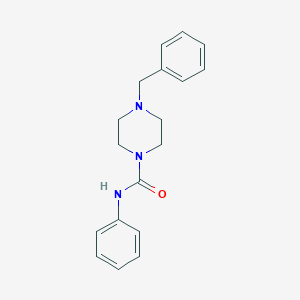 molecular formula C18H21N3O B282006 4-benzyl-N-phenylpiperazine-1-carboxamide CAS No. 65766-74-7