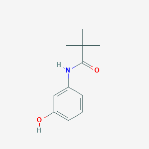 N-(3-hydroxyphenyl)pivalamide