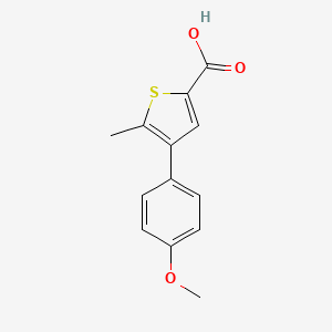 4-(4-Methoxyphenyl)-5-methylthiophene-2-carboxylic acid