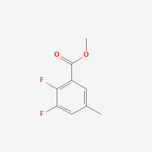 molecular formula C9H8F2O2 B2820100 甲酸甲酯-2,3-二氟-5-甲基苯酸酯 CAS No. 1314919-70-4