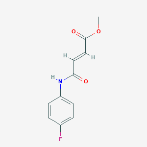 Methyl 4-(4-fluoroanilino)-4-oxo-2-butenoate