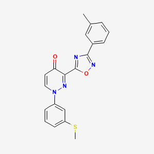 4-{[(4-fluorophenyl)sulfonyl]amino}-N-(4-methoxyphenyl)piperidine-1-carboxamide
