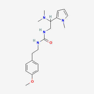 1-(2-(dimethylamino)-2-(1-methyl-1H-pyrrol-2-yl)ethyl)-3-(4-methoxyphenethyl)urea
