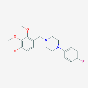 1-(4-Fluorophenyl)-4-(2,3,4-trimethoxybenzyl)piperazine