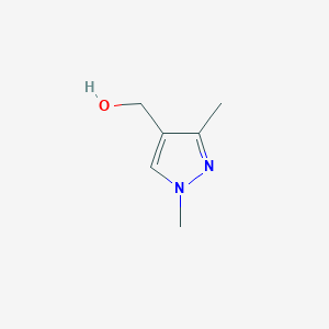 molecular formula C6H10N2O B2820232 (1,3-dimethyl-1H-pyrazol-4-yl)methanol CAS No. 103946-59-4