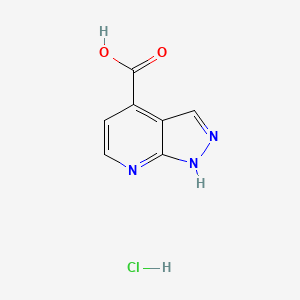 1H-Pyrazolo[3,4-b]pyridine-4-carboxylic acid hydrochloride