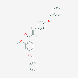 molecular formula C30H26O4 B282029 1-[4-(Benzyloxy)-2-methoxyphenyl]-3-[4-(benzyloxy)phenyl]-2-propen-1-one 