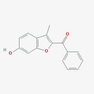 molecular formula C16H12O3 B282031 (6-hydroxy-3-methyl-2-benzofuranyl)phenylMethanone 
