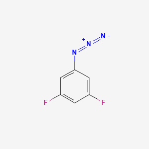 molecular formula C6H3F2N3 B2820316 1-叠氮-3,5-二氟苯 CAS No. 172289-63-3